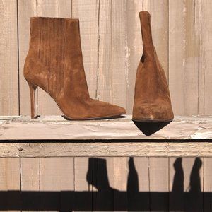 Veronica Beard Suede Booties